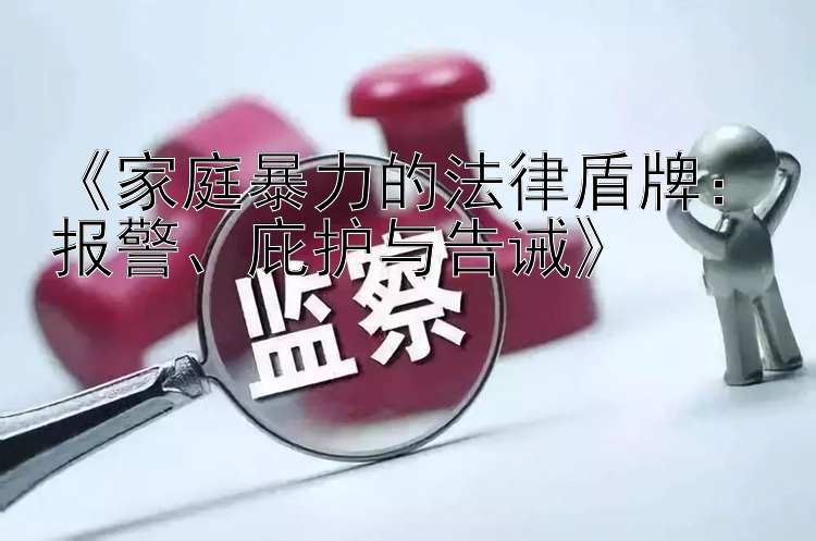 《家庭暴力的法律盾牌：报警、庇护与告诫》