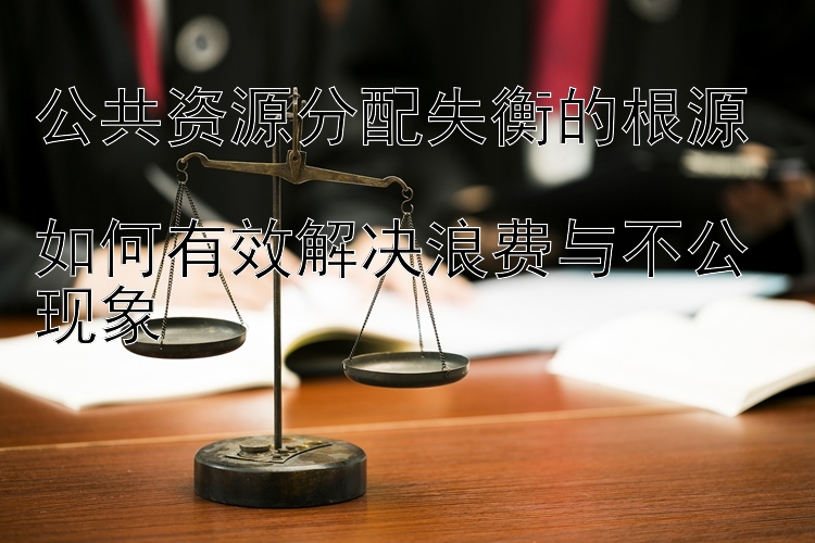 公共资源分配失衡的根源  
如何有效解决浪费与不公现象